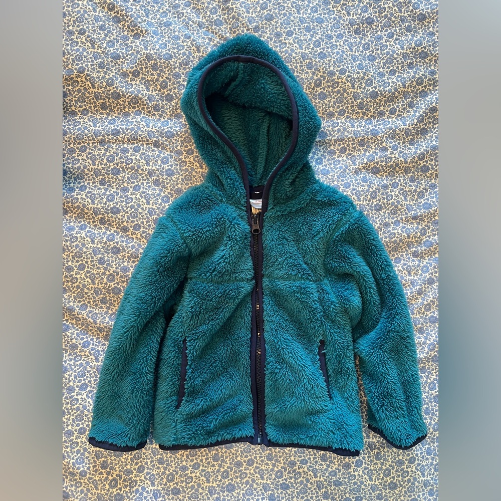 Hanna Andersson Blue Fleece Jacket 2T & 3T